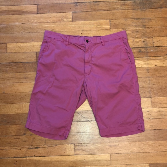 Mason’s London Chino Bermuda Shorts in Pink, size 36 - Picture 2 of 15